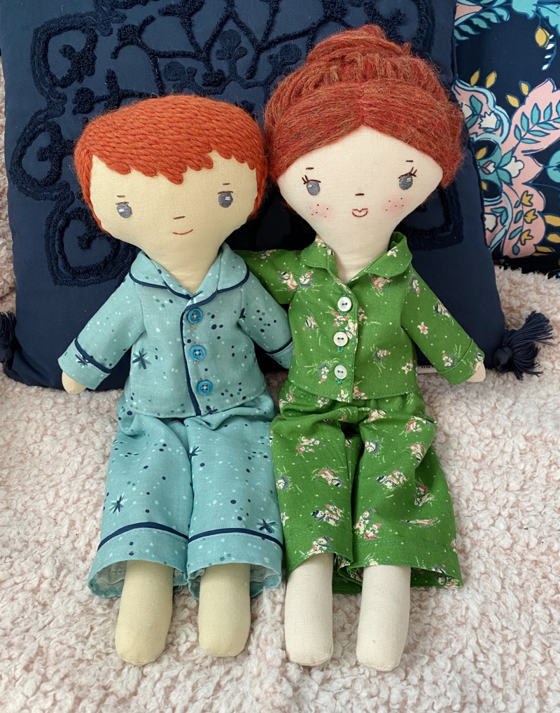 Sewing cute babydoll pyjamas tops (includes BEGINNER FRIENDLY NO