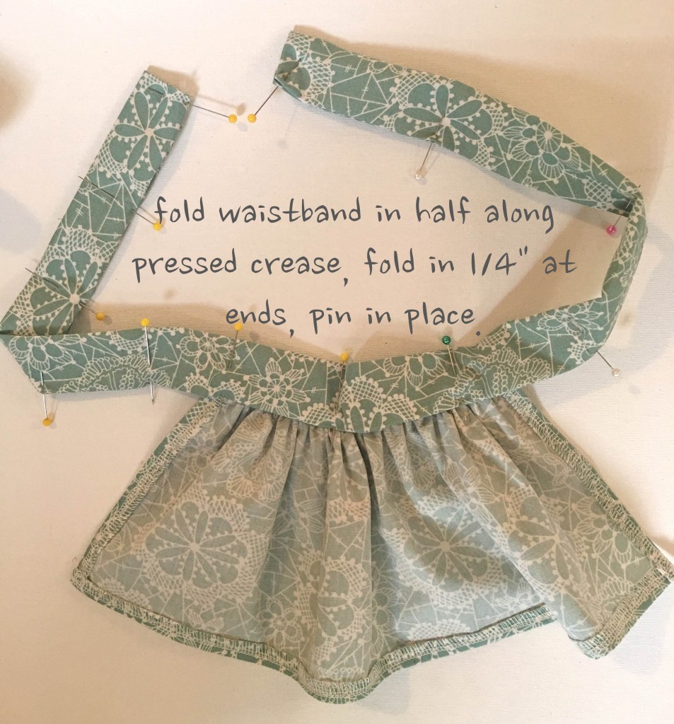 Tutorial for Apron Dress for the Make-Along doll - Wee Wonderfuls