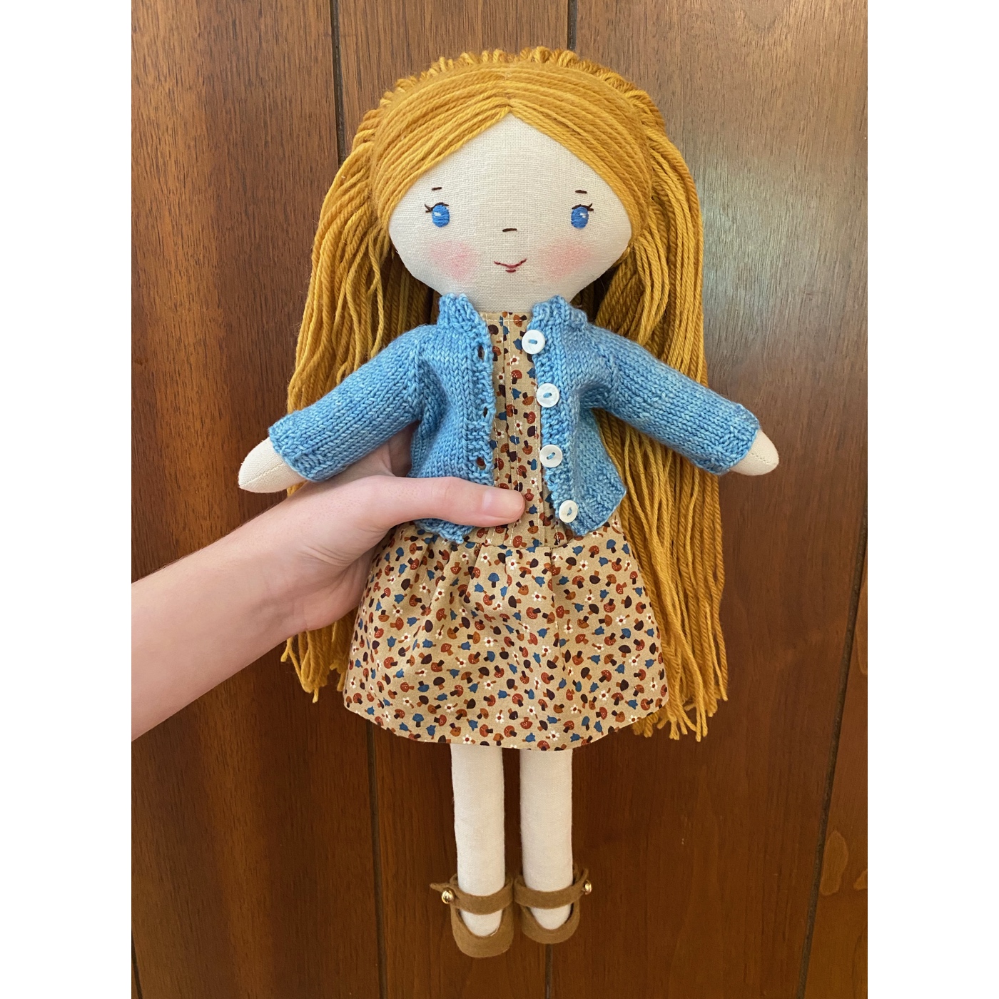 two tone blond make-along doll - Wee Wonderfuls